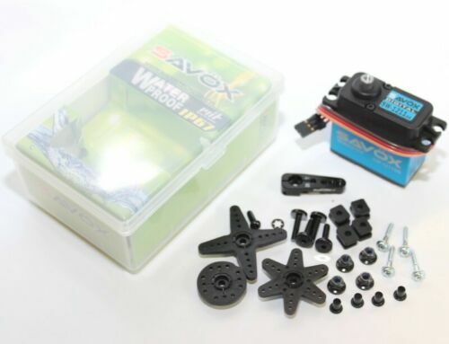 Kadimendium RC Servo 80KG - Wasserdicht IPX8, Aluminiumlegierung Für 1/8 1/10