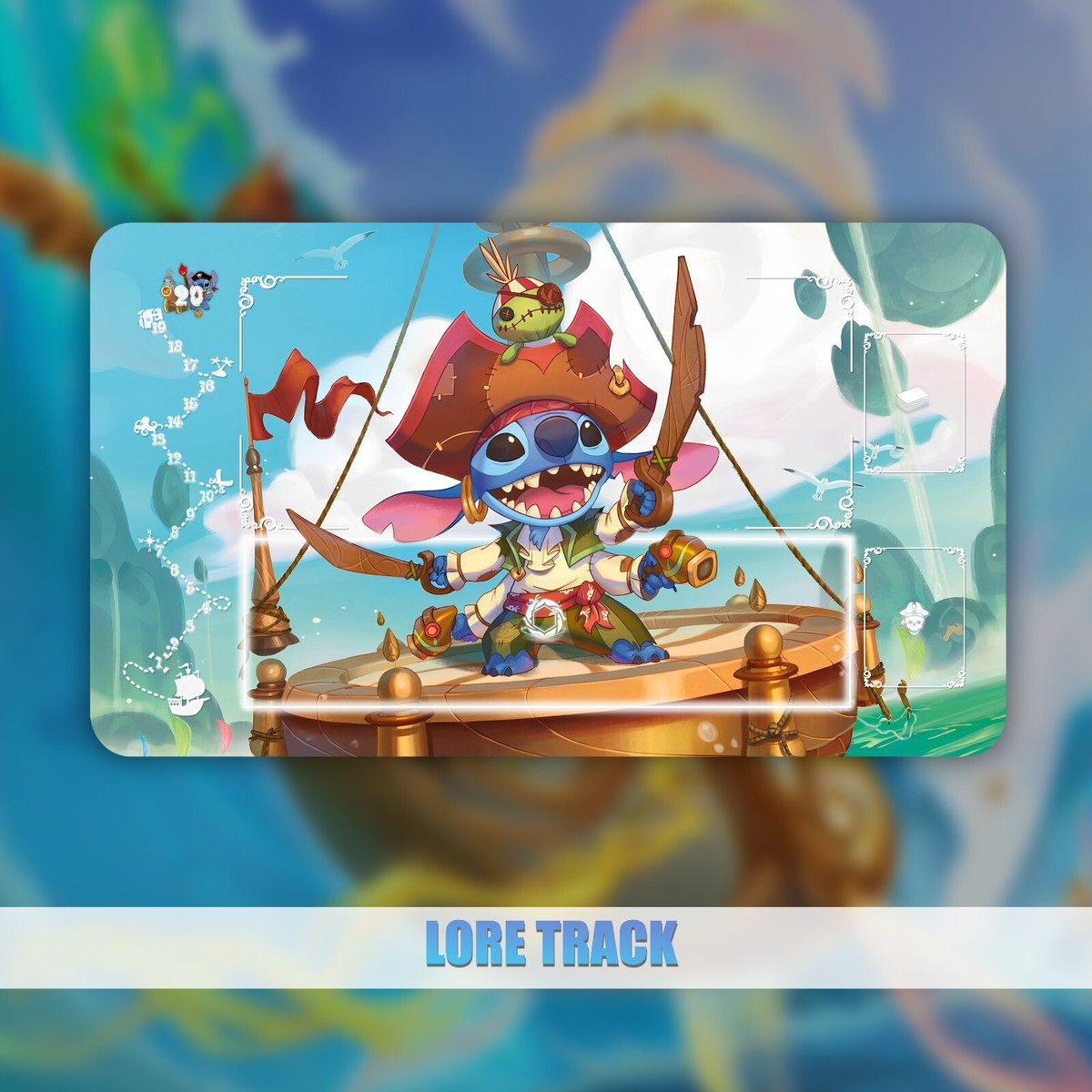 Playmat TCG Lorcana - Stitch Chapter VI | eBay