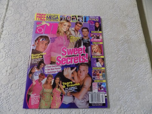 M Magazine Jan/Feb 2002, Britney Spears, Eminem, Sweet Secrets, NEW