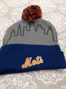 ny mets winter hat