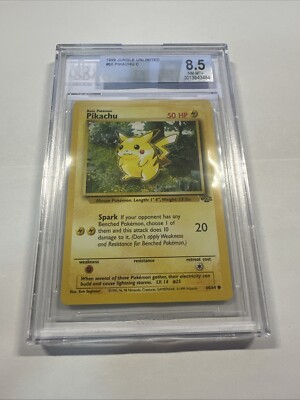 1999 Jungle Pikachu #60/64 BGS 8.5 Pokemon Card