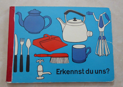 Bilderbuch ''Erkennst Du uns'' Illustrationen Janet Light Rudolf Arnold Verlag DDR