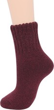 Cozy Warm Wool Socks for Women - Cute Boot Crew Long Thick Socks