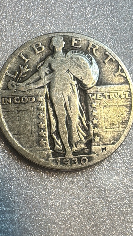 1930 P 25C Standing Liberty Quarter