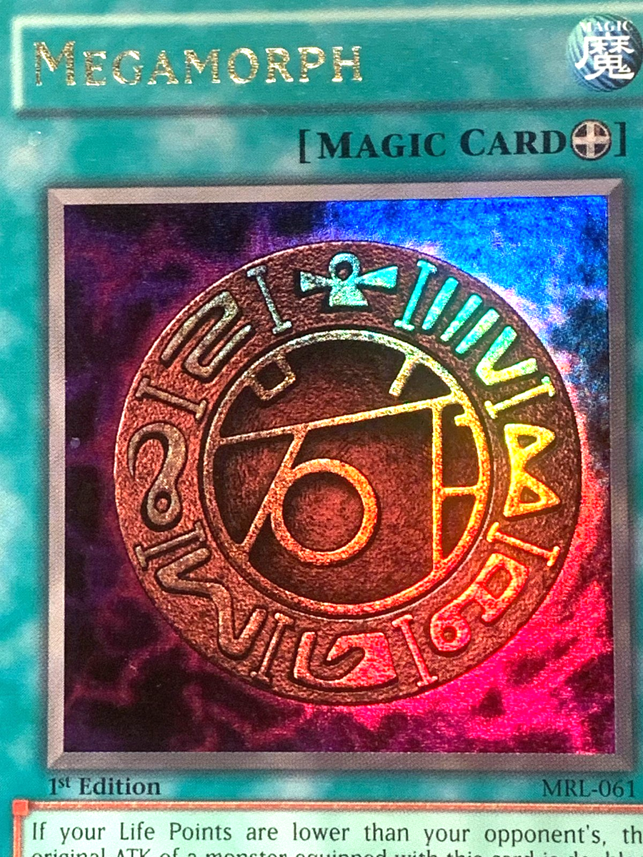 yugioh Megamorph MRL-061 Ultra Rare 1st Edition VLP Near Mint | eBay