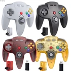 Wireless N64 Controller Gamepad & Adapter with Rumble Pak for Nintendo 64 System