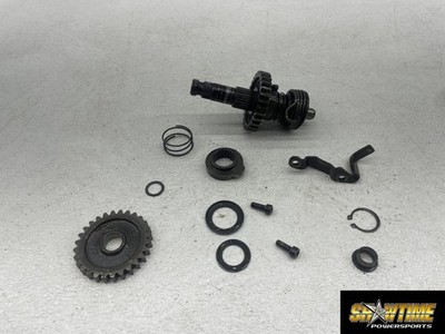 83-84 HONDA XR350R KICKSTART KICK START SHAFT W IDLER GEAR