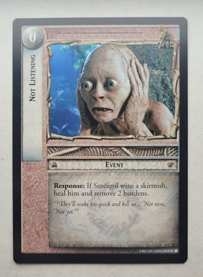 Lord of the Rings TCG: NOT LISTENING | Common | SAVE UP TO 25% | Ents