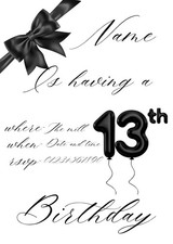 Birthday Party Invitations