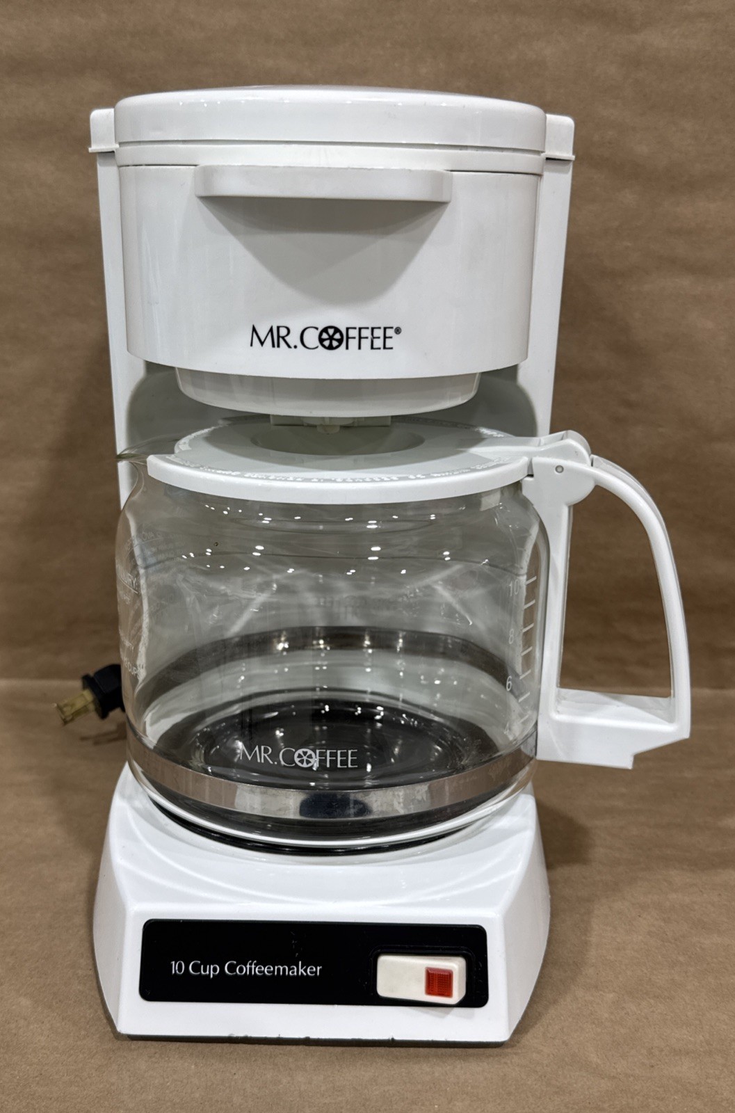 Mr. Coffee Maker, 10 Cup, White, Model BL110 2497J, Watts 1025