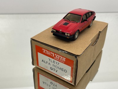 TRON KITS TLE17 ALFA ROMEO GTV STRADALE 1982 -RED 1:43- BUILT KIT IN BOX