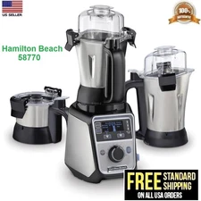 Hamilton Beach 58770 Professional 4-in-1 Juicer Mixer Grinder Commercial 1400w