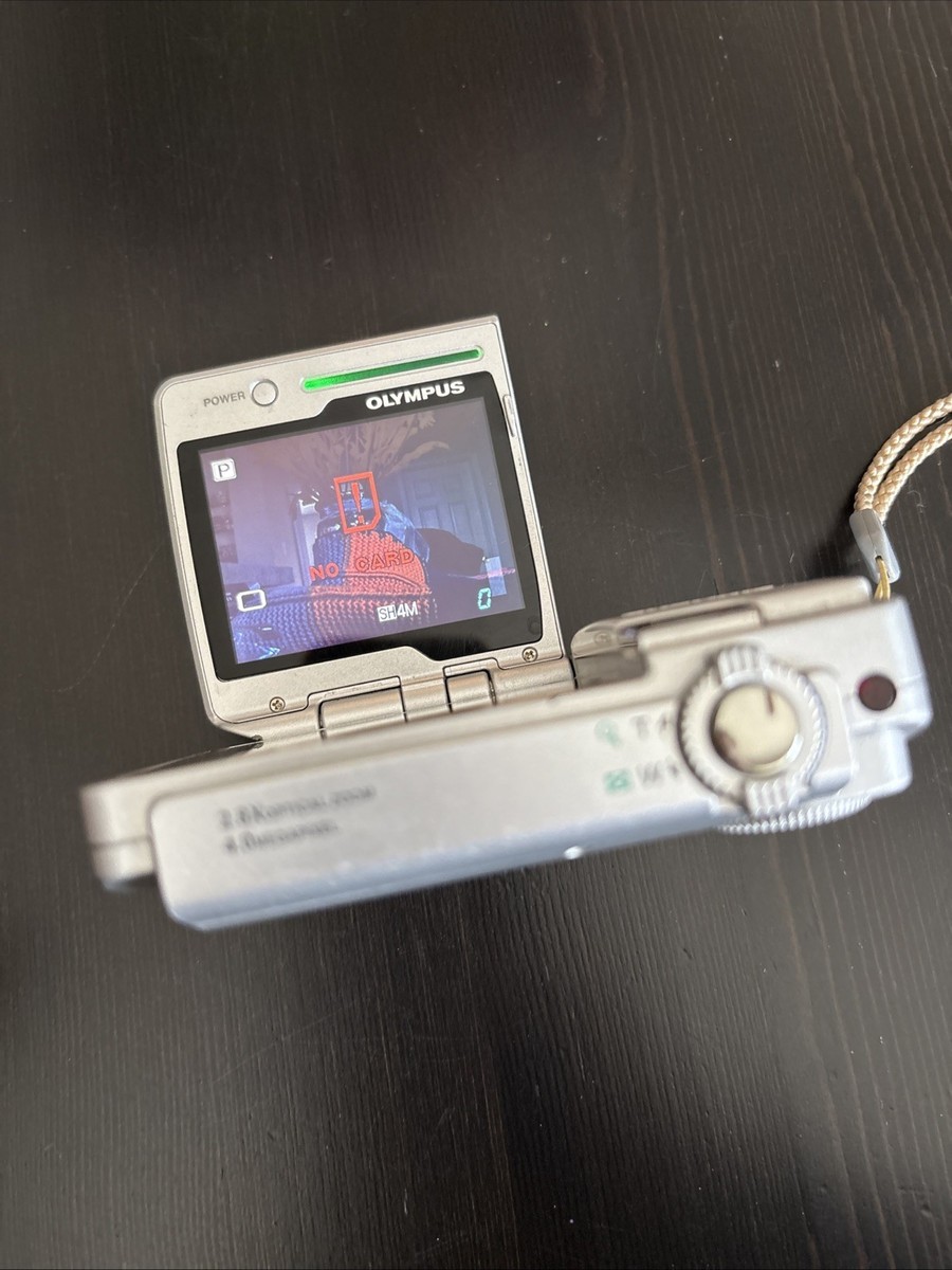 Olympus i:robe IR-500 4.0MP Digital Camera - Silver for sale