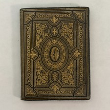 Tiffany & Co NY 1917 Antique Miniature Leather Blue Book Pocket Calendar