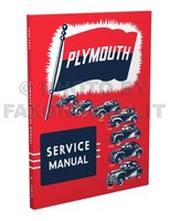 Plymouth Werkstatthandbuch 1936-1942 Reparaturservice P1-P14 (Repro)