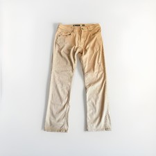 BKE Buckle Jake Jeans Men's 33x30 Brown Straight Embroidered Medium Wash Faded