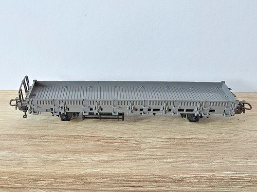 (7061) Märklin H0 4-achsiger Niederbordwagen grau | Condition: Gebraucht