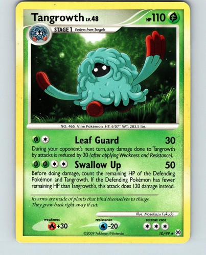 Tangrowth 10/99 Holo Rare Arceus Pokemon Lightly Played