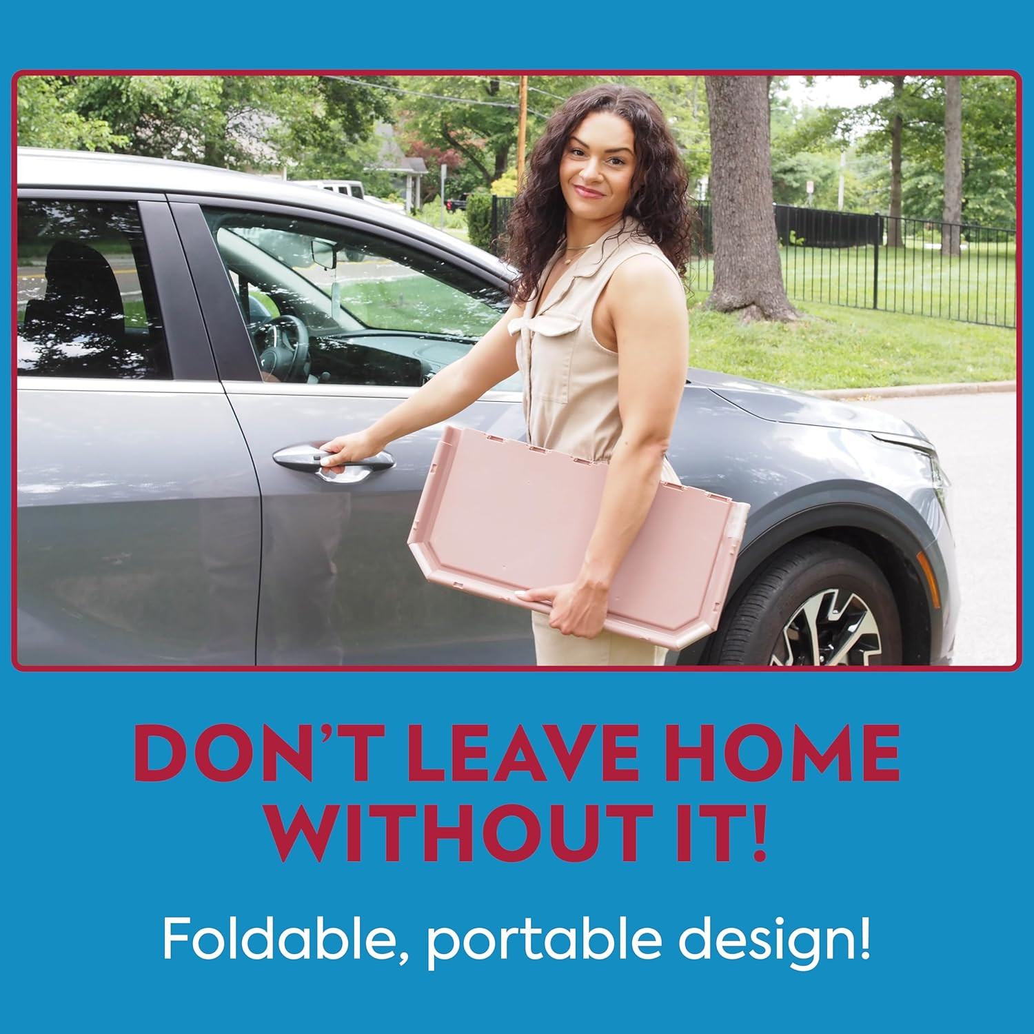 OUT! Petcare Pee Pad Holder Tray, Puppy Pads, Dog Pee Pad Tray, Puppy Essentials thumbnail 6