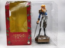 Statue Figure LADY OSCAR Blue Color ROSE OF VERSAILLES RYOKO IKEDA Sega Japan