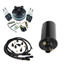 Ignition Tune Up Kit & 12V Coil Fits IH Fits FARMALL Fits Cub & Fits Cub Loboy T