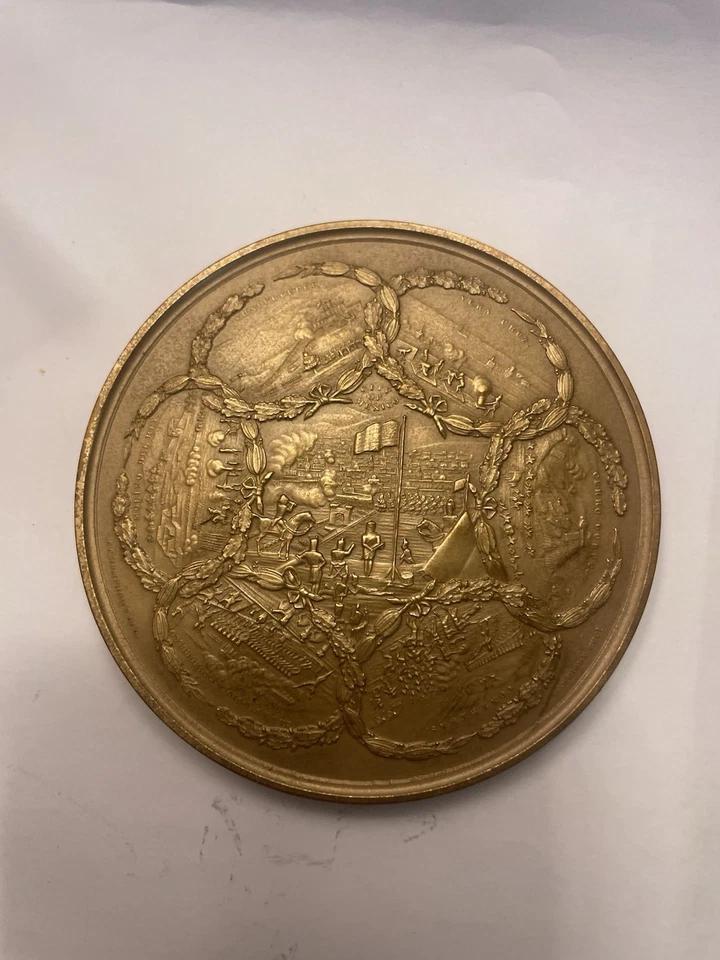 1948 Mayor General Winfield Scott Medalla de bronce. Hermosa pieza. Foto 2 de 2