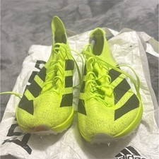 adidas Adizero Prime SP 3 Running Track Spikes Yellow Black Size 11.5