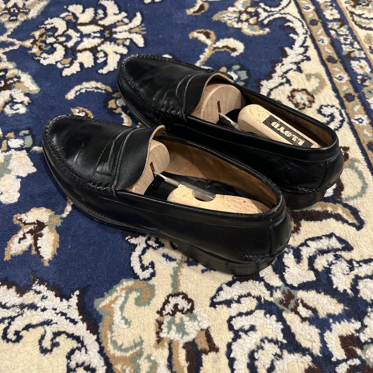 Vintage Dexter Penny Loafers Mens 9.5D Academia Preppy Beefroll IVY 90s USA dexter penny loafers products for sale | eBay main image 2