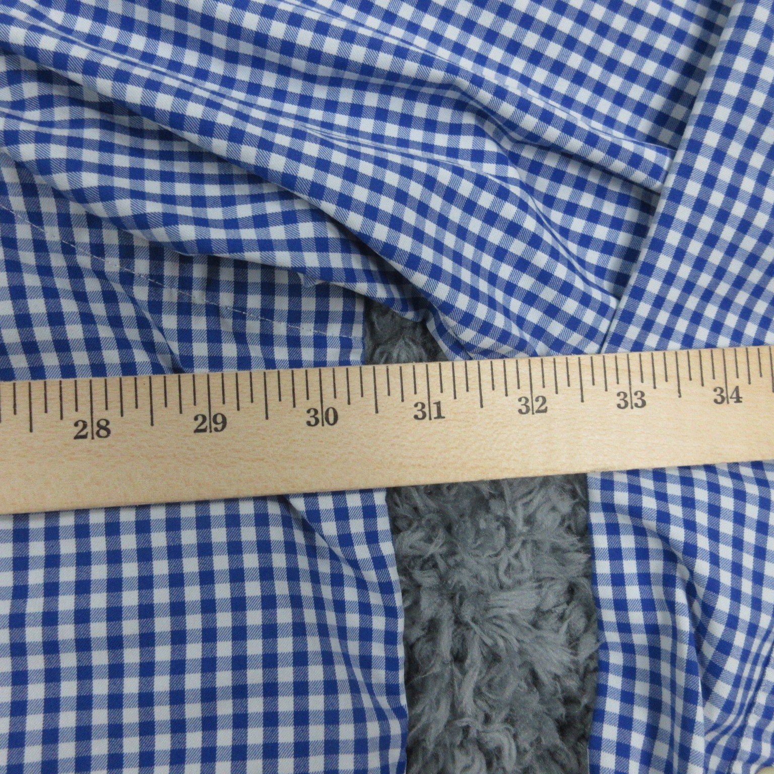 Ralph Lauren Shirt Mens 3XB Blue White Gingham Performance Dress Button Down thumbnail 3