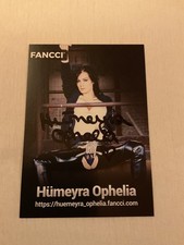 Hümeyra Ophelia Autogrammkarte Fancci Venus 2025 , Erotik Porno