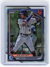 2024 Bowman Draft #BDC-171 Jeremy Rodriguez Chrome Refractor New York Mets