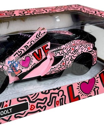 自動車 RMZ HOBBY McLaren 600LT Keith Haring RMZ x Keith Haring McLaren 600LT Diecast Car 1:32 Scale Model Toy