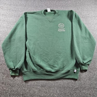 Vintage Russell Athletic Sweatshirt Mens XL Purdue Industrial Engineering 90s
