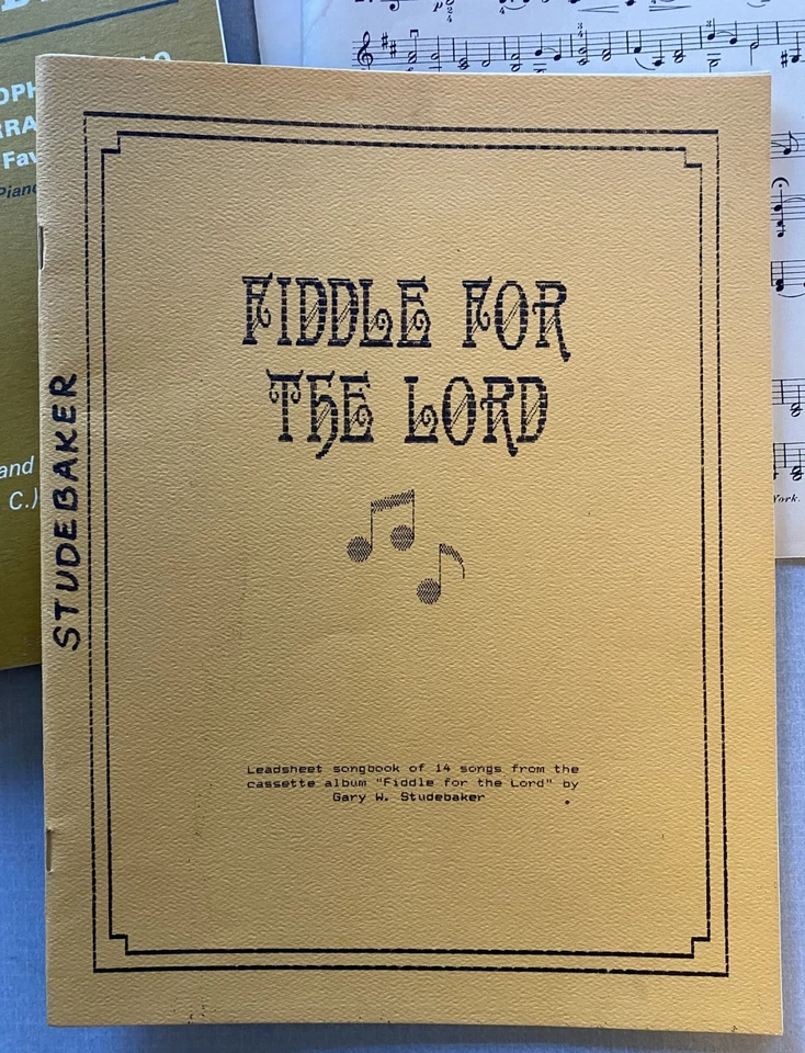 ХРИСТИАНСКИЕ НОТЫ — лот из 7 предметов — религиозные мелодии и гимны - Изображение 3 из 4