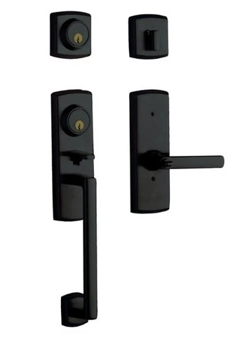 Baldwin 853851902LH Soho Left Handed Sectional Single Cylinder Keyed Entry Handl