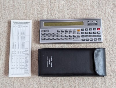 Radio Shack TRS-80 Pocket Computer PC-1 (Sharp PC-1211)