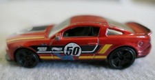 2011 Mattel Hot Wheels Red 50 Ford Mustang Boss 302 Laguna Seca Race Car G23 2011 Mattel Hot Wheels Red 50 Ford Mustang Boss 302 Laguna Seca Race Car G23