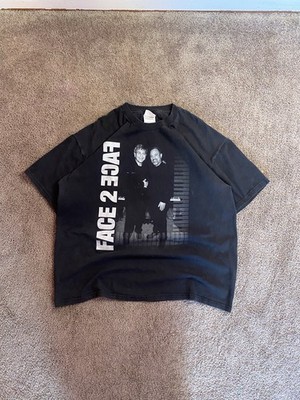 vintage Billy Joel and Elton John ''Face to Face'' 2001 concert t shirt Size XL