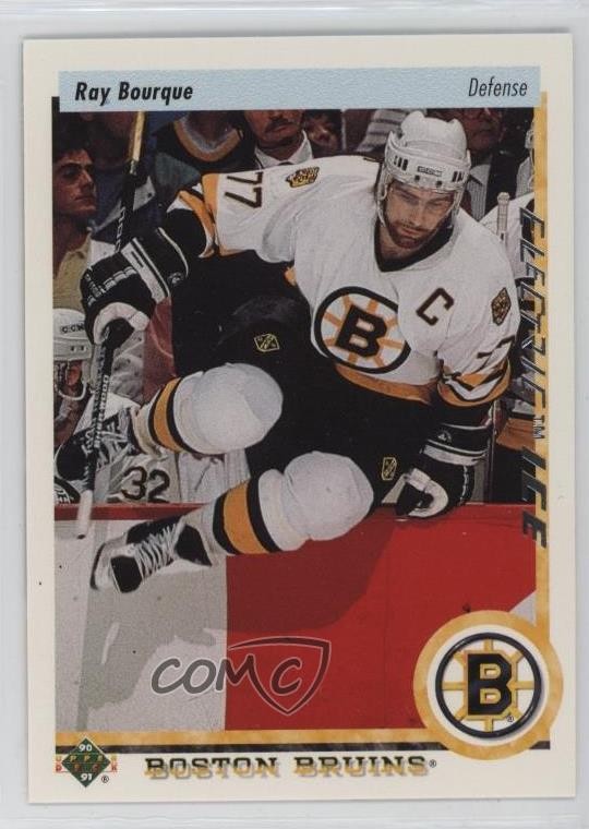 1995-96 Upper Deck 5th Anniversary Electric Ice Ray Bourque #230 HOF 0ms6