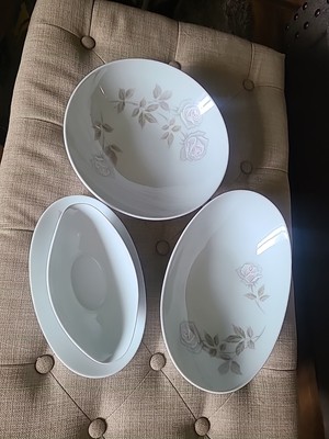 Noritake China- Edenrose 3 Pc Serveware