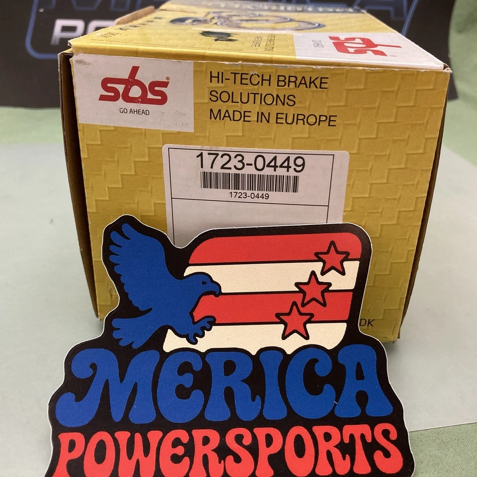 New Genuine SBS 1723-0449 Offroad Brake Shoes - Image 3 of 4