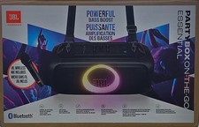 JBL PartyBox Karaoke Essential Portable Bluetooth Speaker Black w/ Mic