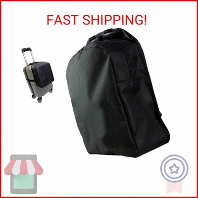 DraCra Over Luggage Organizer Bag Add on Storage Pocket Expandable Hanging Pouch