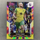2021-22 Panini Score Premier League Teemu Pukki Norwich Pink Laser Parallel /25