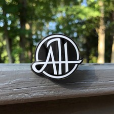 Disc Golf Pins Adam Hammes Pin - Locking Metal Backer