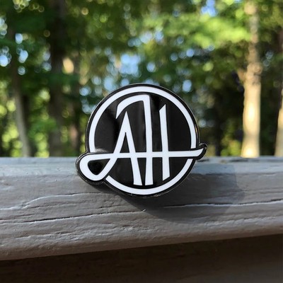 Disc Golf Pins Adam Hammes Pin - Locking Metal Backer