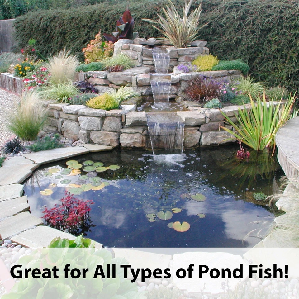 Koi's Choice Koi Floating Fish Food Backyard Pond Aquarium 10 LB Bag All Seasons - Image 3 of 4
