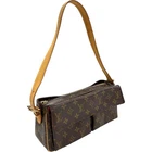Louis Vuitton Viva Cite MM M51164 Monogram Canvas Brown Shoulder Bag #KN1284