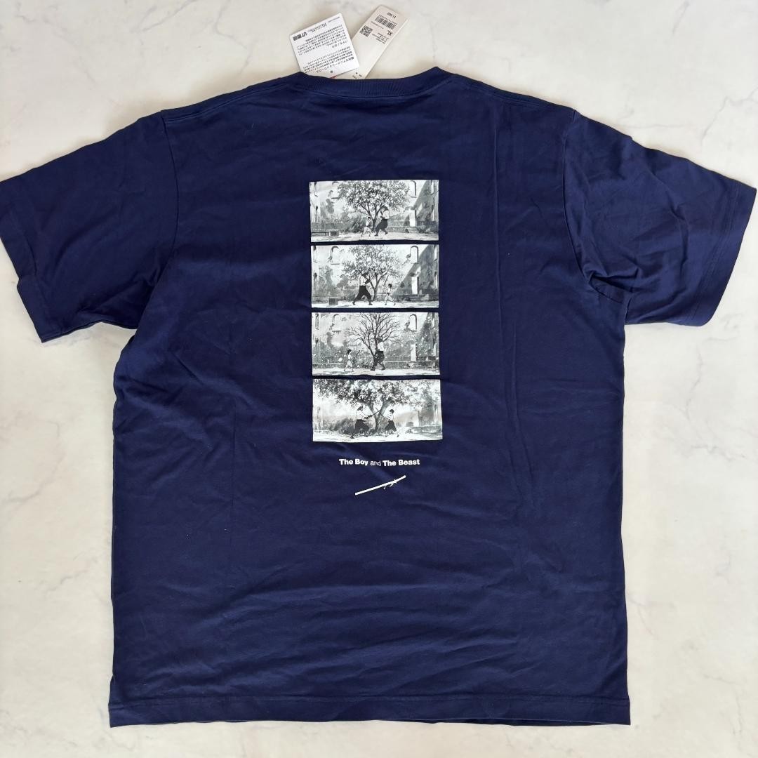 Uniqlo Mamoru Hosoda UT T-Shirt The Boy and the Beast US Size L (Japan XL) New thumbnail 3