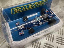 ScaleXtric 1/32 Tyrrell C4161 Jackie Stewart 1970 Canadian GP Slot Car Used zz8